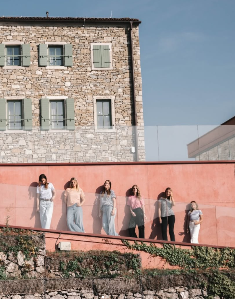 Roxanich Winery in Motovun with guests and modern design architecture